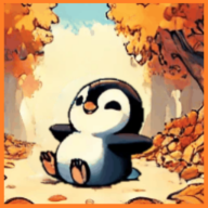Penguin's Autumn Logo